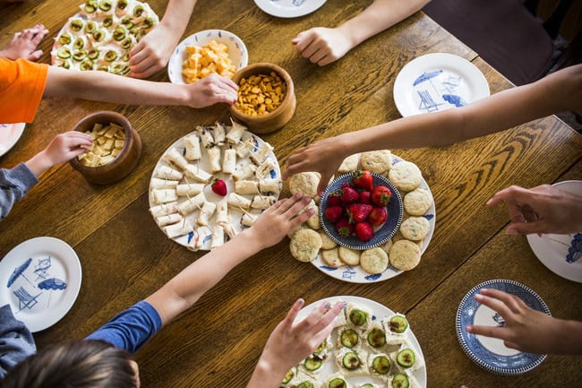 Creative snack platter for entertaining at home. Perfect for gatherings and family fun with easy-to-.