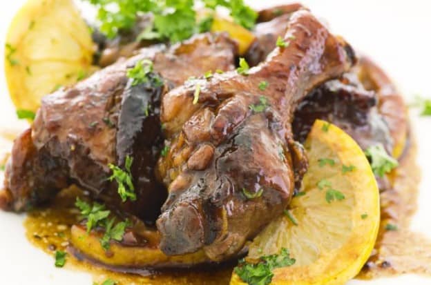 Slow Cooker Lemon Chicken