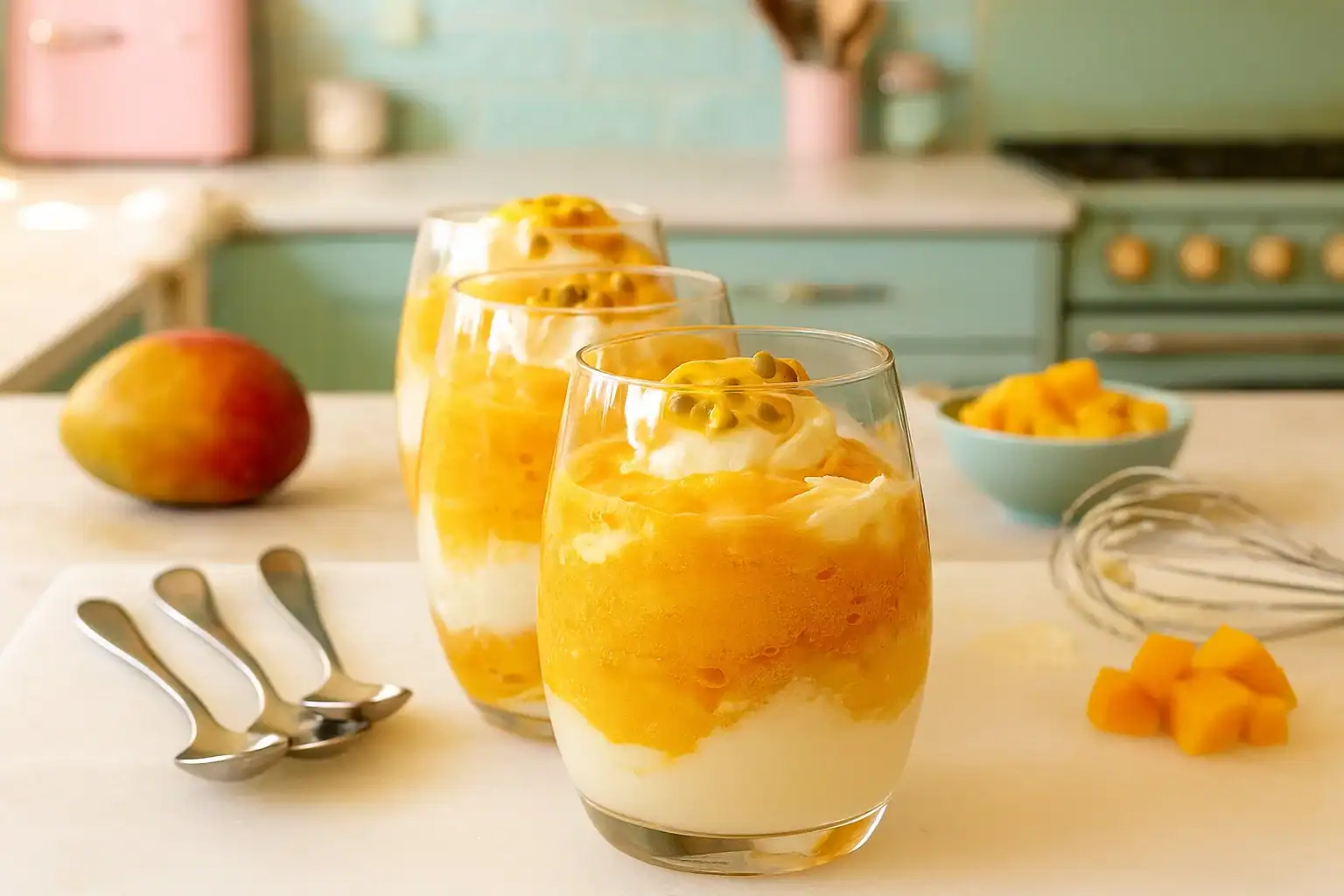Mango Eton Mess Dessert