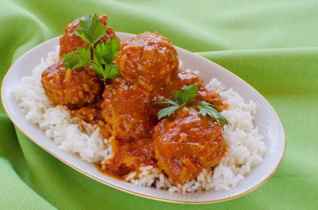 Rogan Josh Meatballs