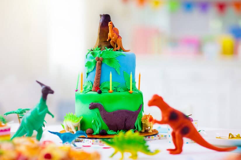 Hold a Dinosaur Themed Birthday Party