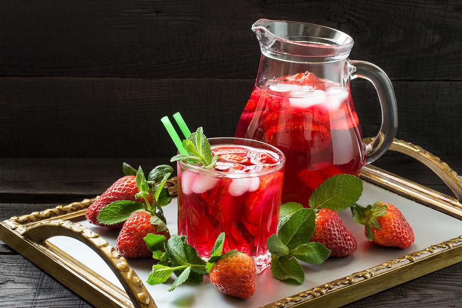 Strawberry Wine Cooler