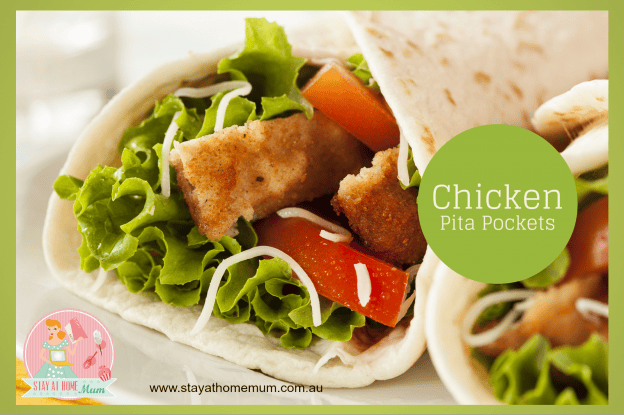 Healthy Chicken Pita Pockets