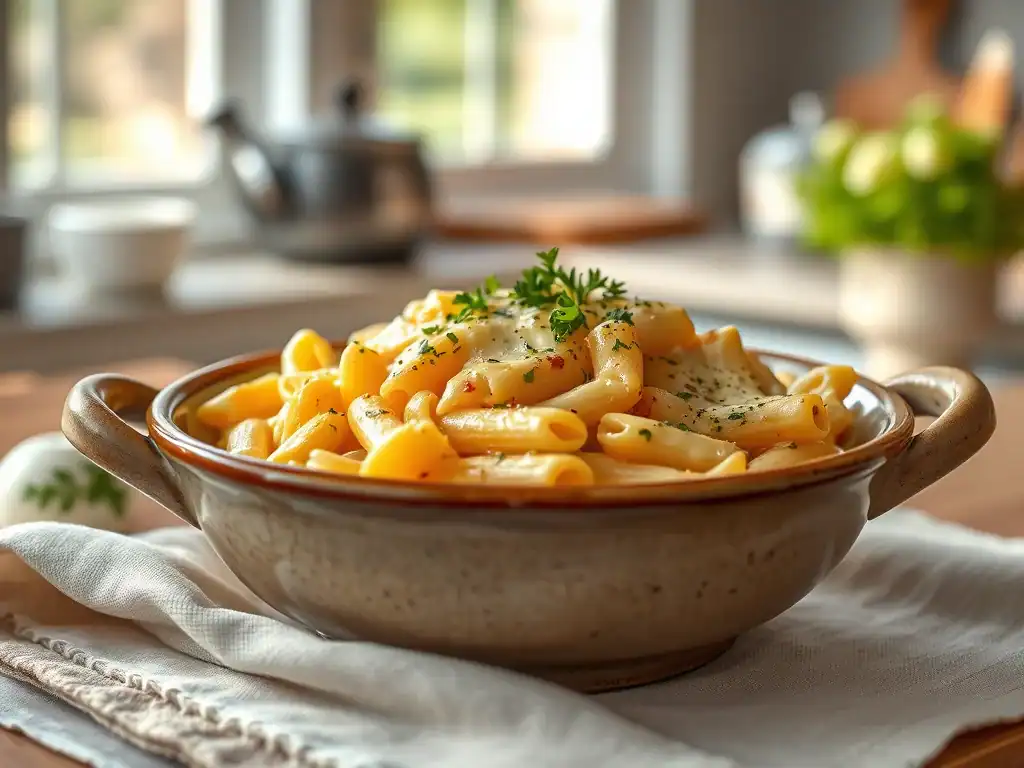 Baked Three Cheese Pasta