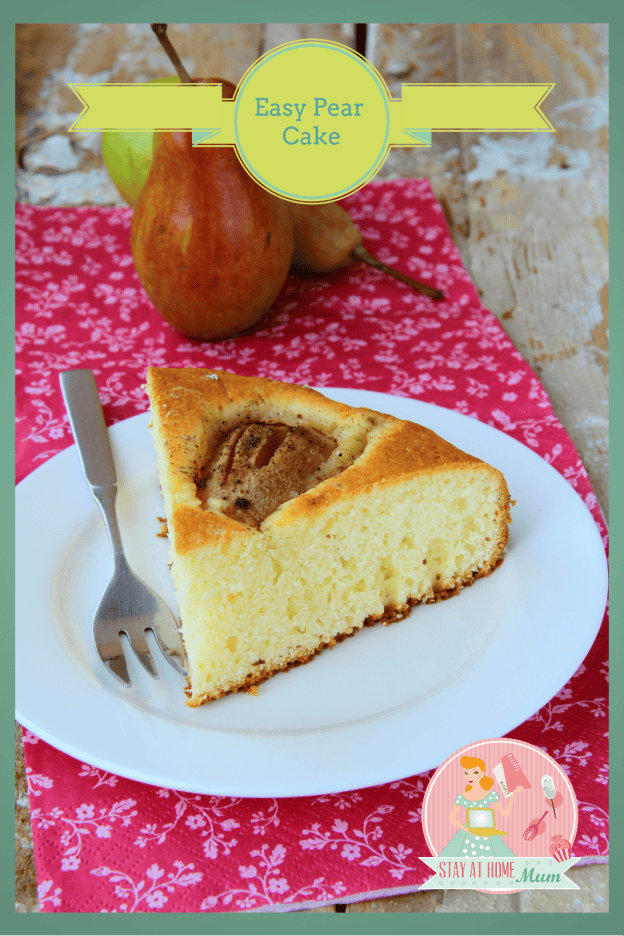 Easy Pear Cake