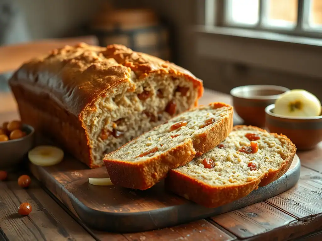 Egg Free Apple and Sultana Loaf