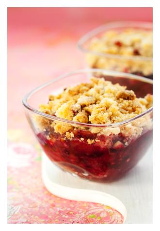 Slowcooker Apple and Blackberry Crumble | Stay at Home Mum