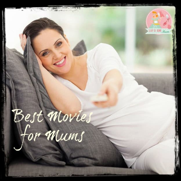 Relaxing woman watching movies on sofa, perfect for mums' movie night.