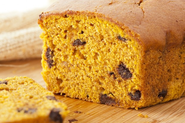 Pumpkin and Chocolate Chip Loaf
