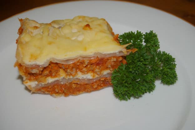 Gluten Free Vegetable Lasagne