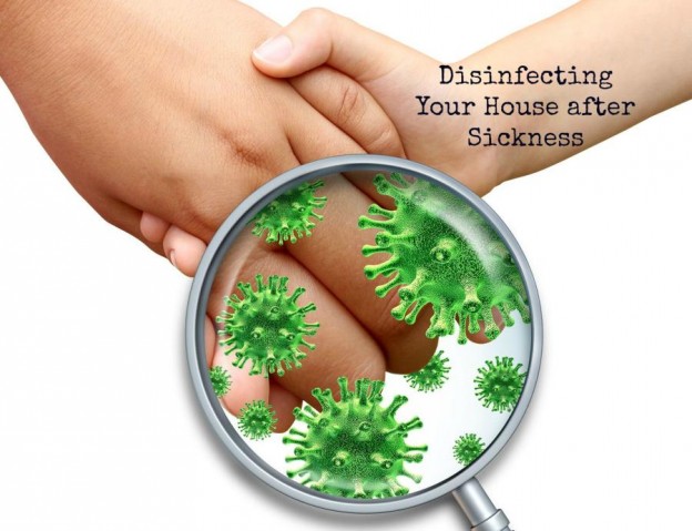 Disinfecting Your House after Sickness | Stay at Home Mum