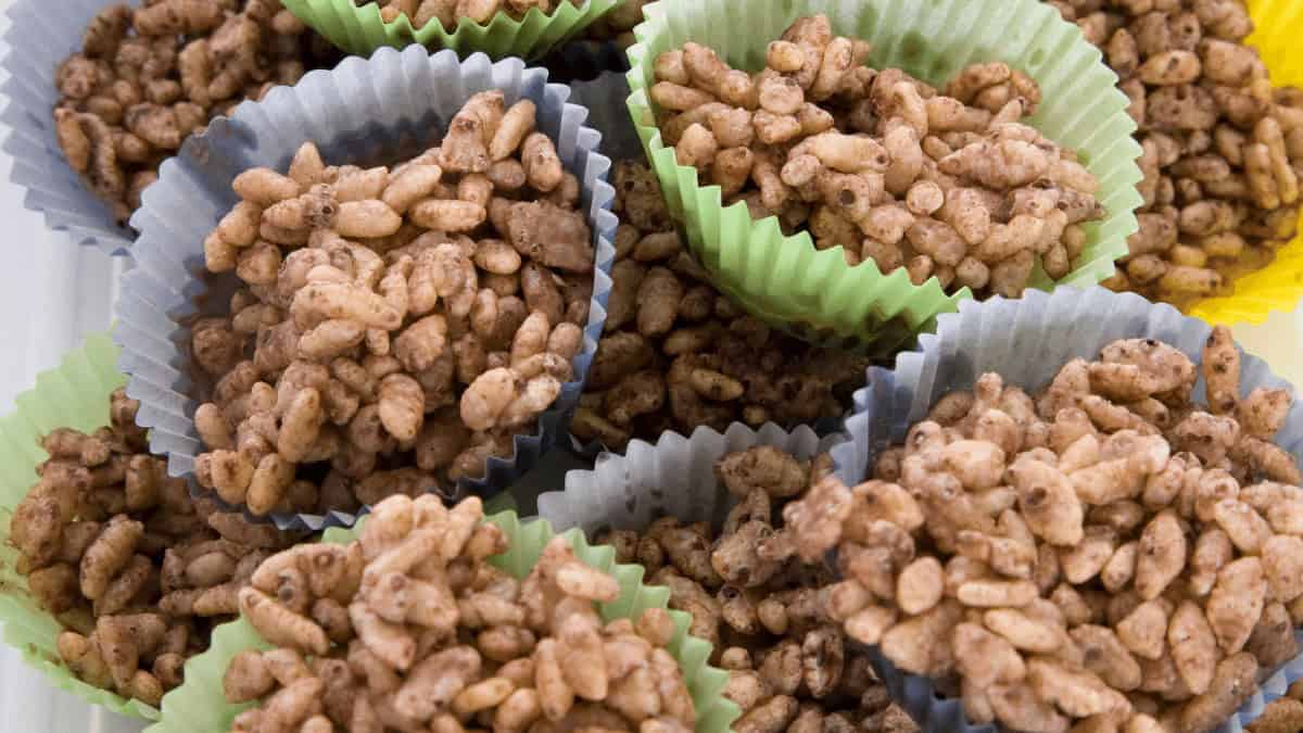 GF and DF Chocolate and Coconut Crackles