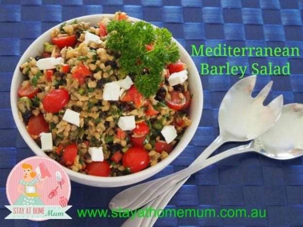 Mediterranean Barley Salad