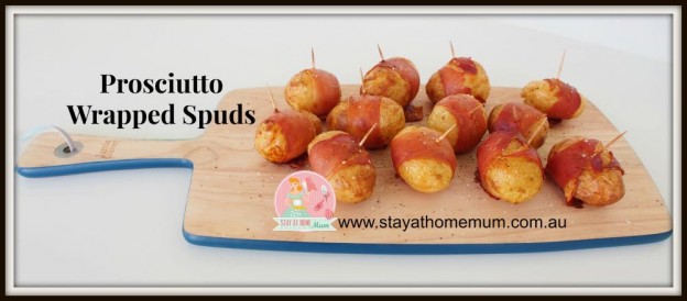 Prosciutto Wrap Spuds | Stay at Home Mum
