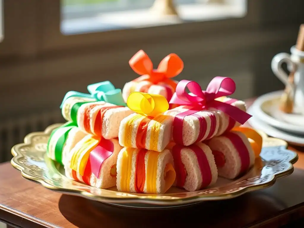 How to Make Ribbon Sandwiches