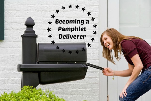 Earn Cash Becoming a Pamphlet Deliverer