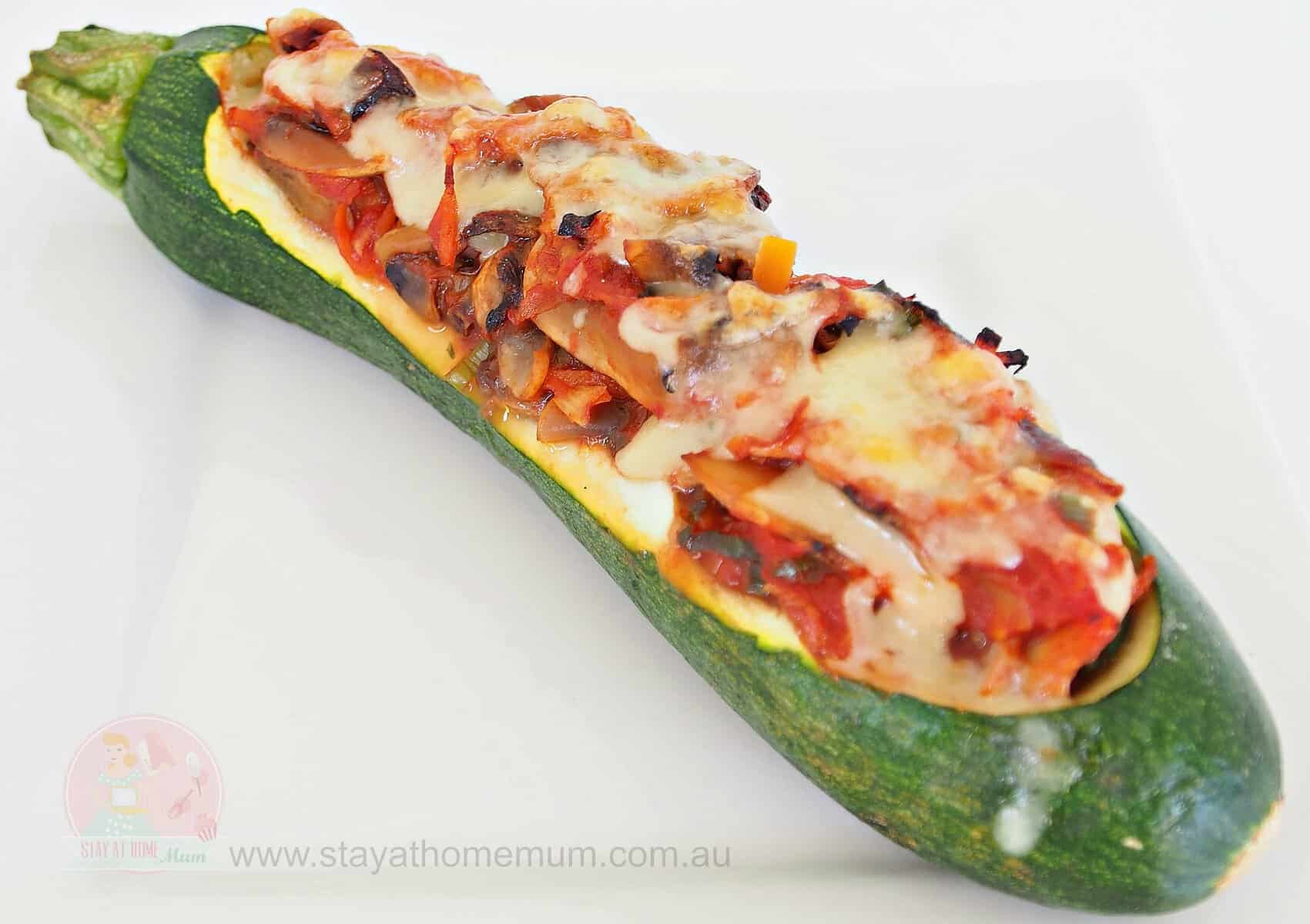 Over Stuffed Zucchini