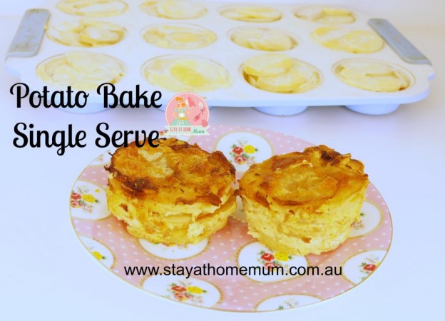 Potato Bake Single Serve | Stay at Home Mum