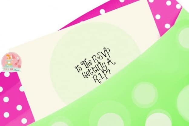 Is The RSVP Getting An R.I.P?