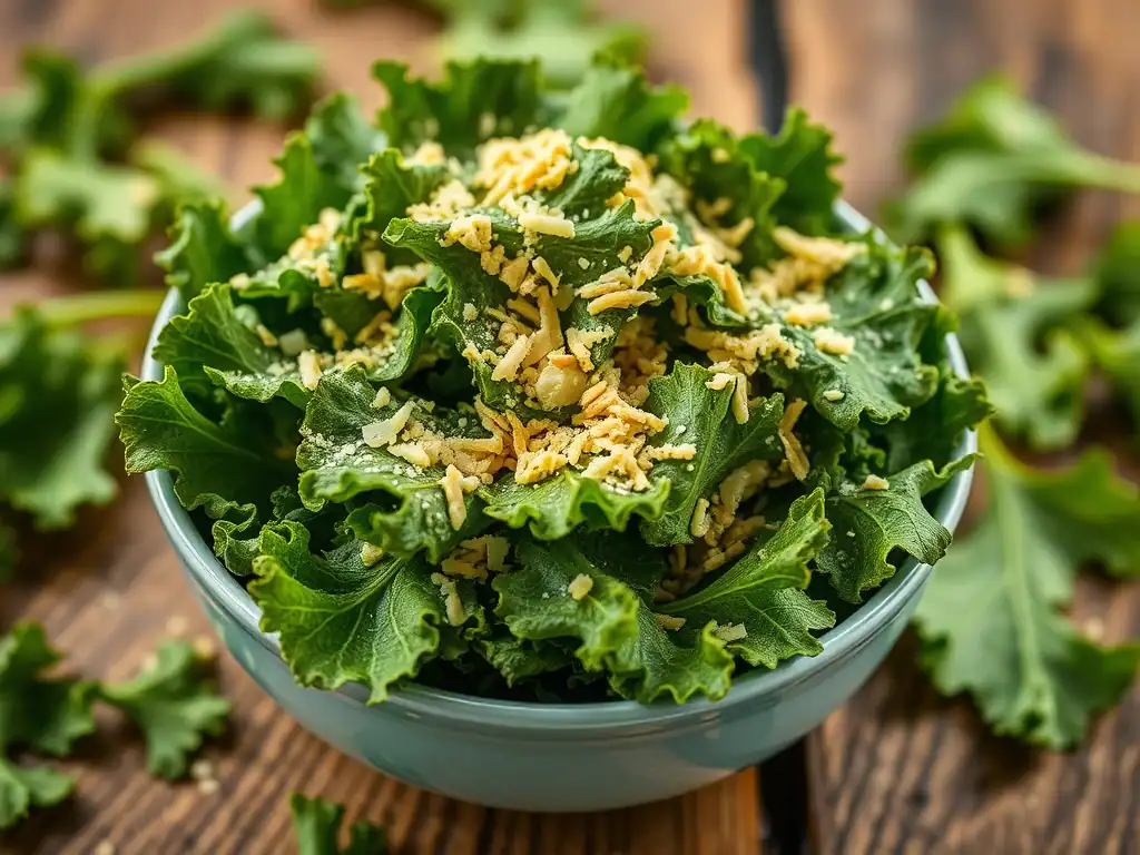 Cheesy Kale Chips