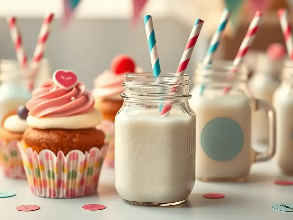 Cupcakes and Milk