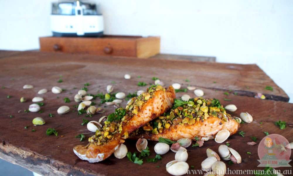 Pistachio Crusted Salmon