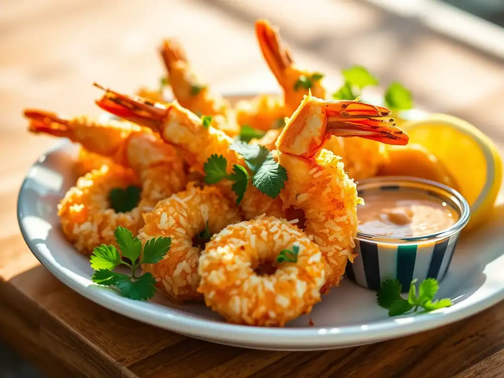 Coconut Prawns