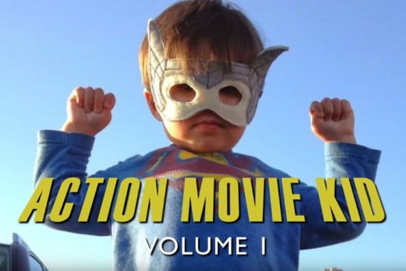Super Talented Dad Turns Kid Into A Superhero