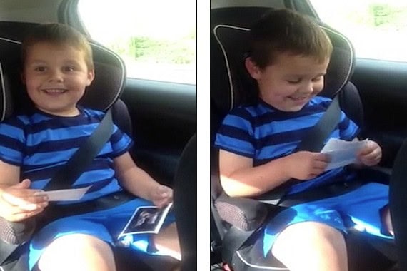 This Boy’s Reaction to Becoming a Big Brother is Adorable