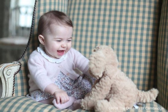 Kate Shares Cute Pictures of Princess Charlotte