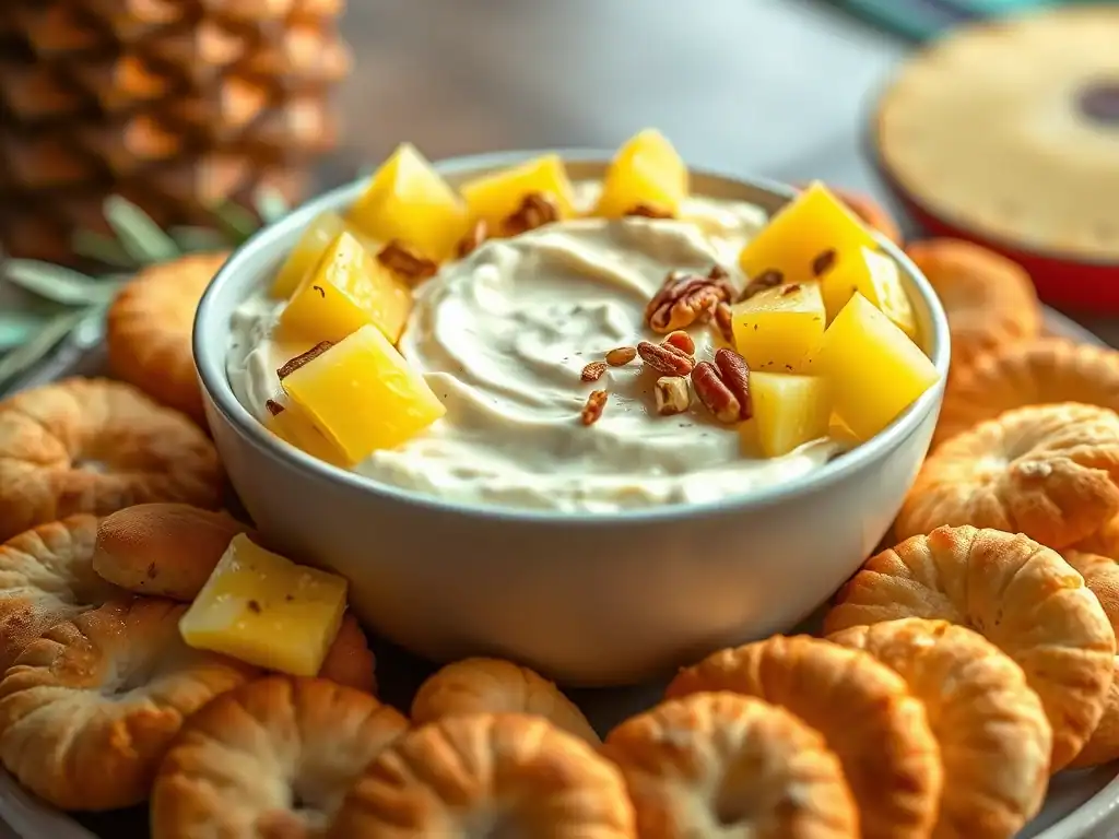Hawaiian Cream Cheese Dip