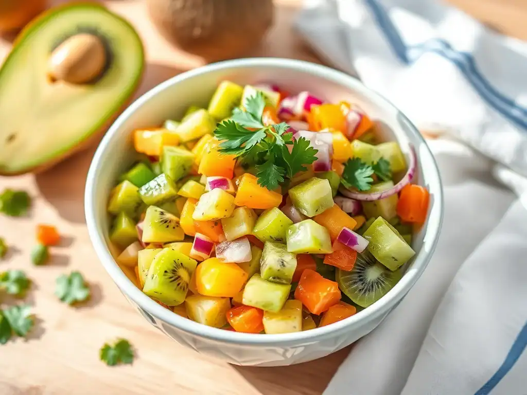 Kiwi Fruit Tropical Salsa