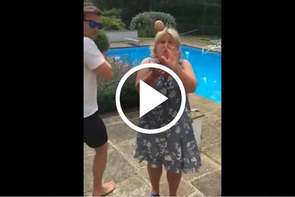 This Mum Is Quite a Good Catch!