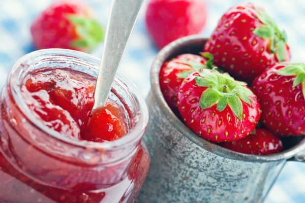 Strawberry And Lime Chia Jam