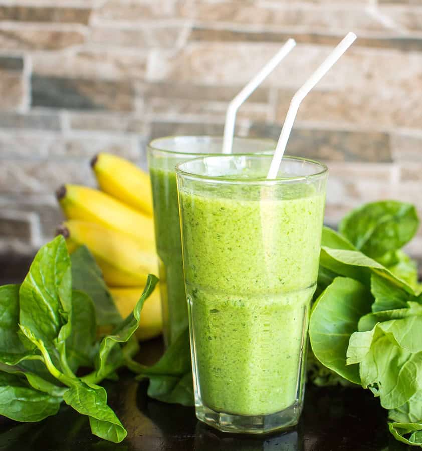 Super Green Summer Breakfast Smoothie