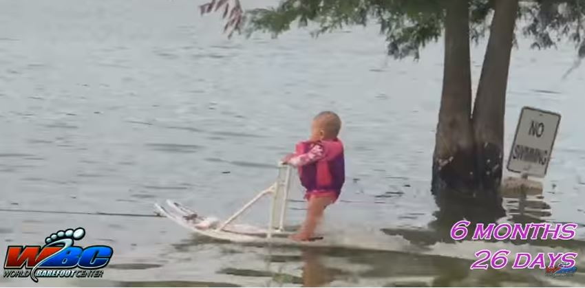 Baby Girl Is World's Youngest Water Skier | Stay at Home Mum