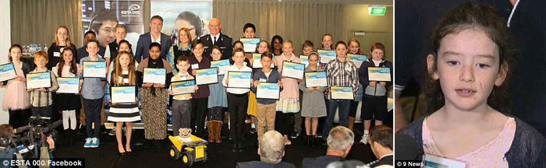 Girl Who Saved Mum’s Life Receives Triple Zero Hero Awards