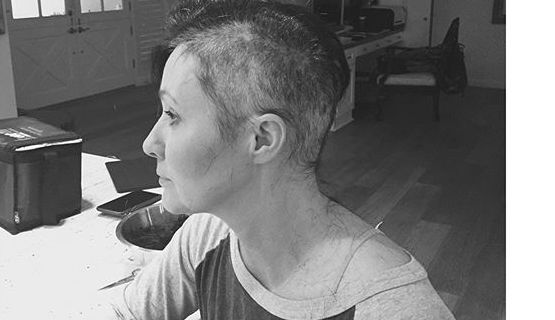 Shannen Doherty Bravely Documents Shaving Her Head
