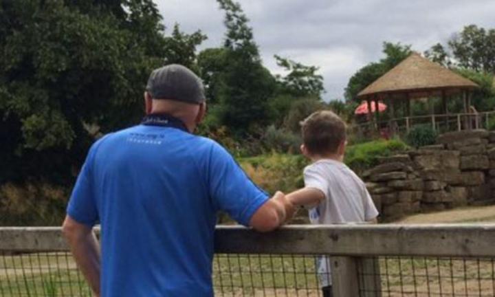 The Terrifying Moment Young Boy Pictured Inside Rhino Enclosure
