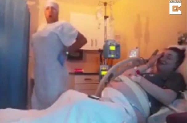 Dad-to-be Performs Hilarious Dance While Partner is in Labour