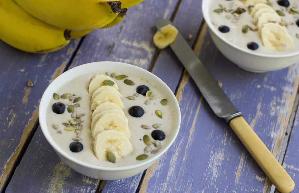 Banana Blueberry Smoothie Bowl