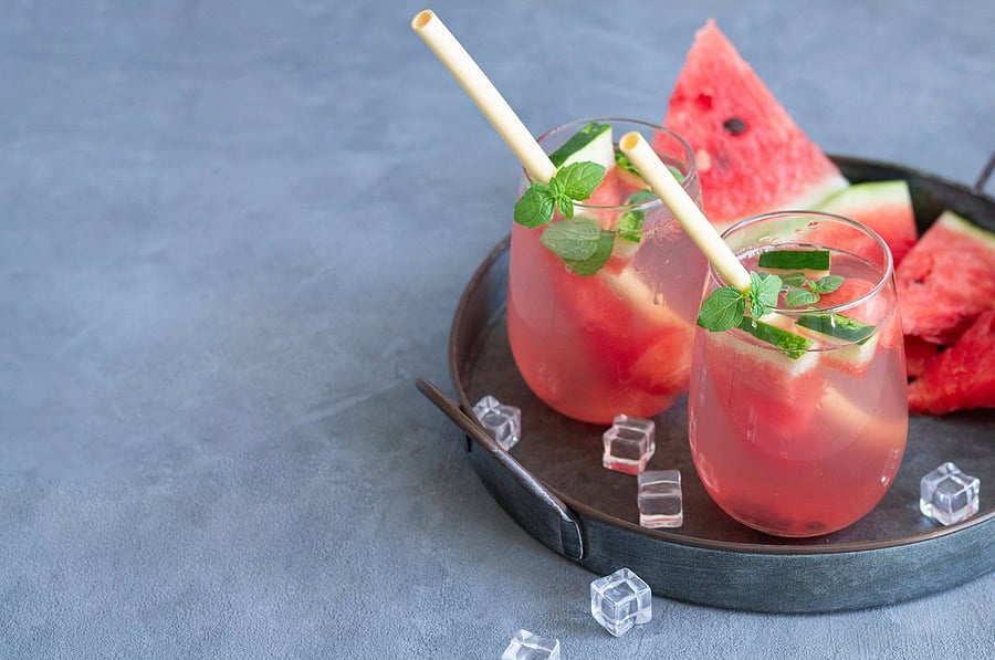 Boozy Watermelon Fruit Punch