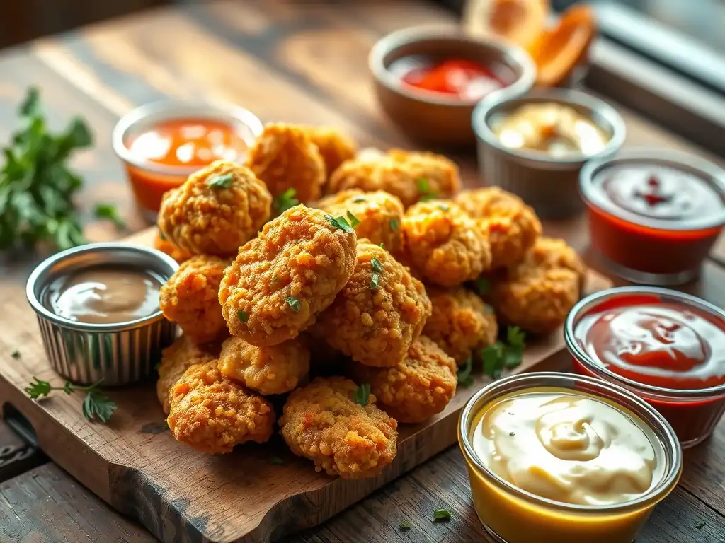 Crispy Baked Chicken Nuggets