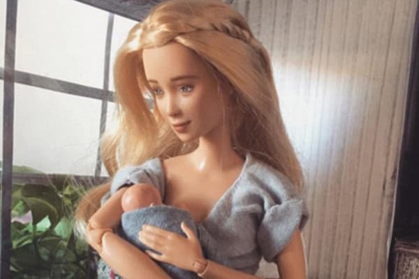 Mum Creates Breastfeeding Barbie To Educate Children About Motherhood