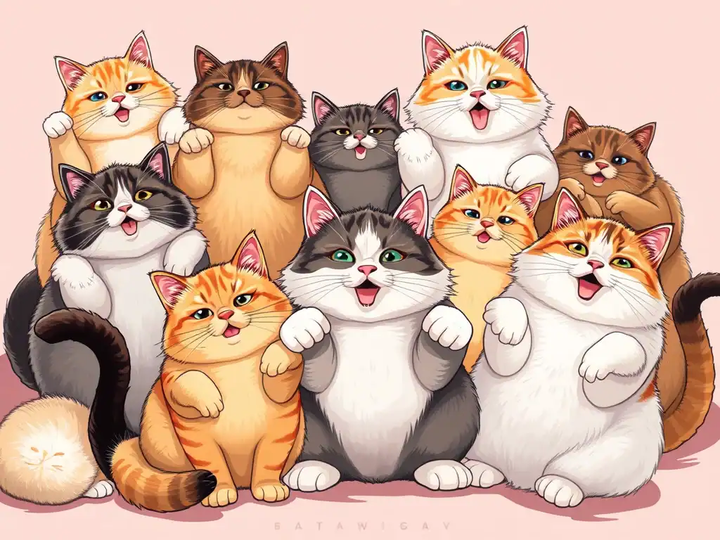 WTF Wednesday:  Fat Cats Of The Internet