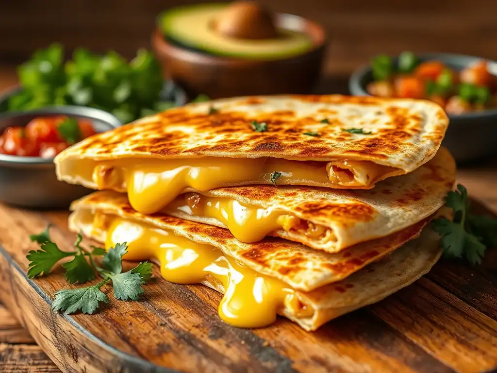 Lyndy Milan’s Cheese Quesadilla
