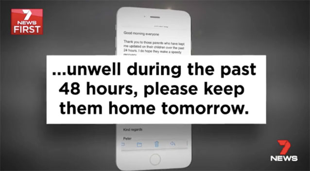 Children affected by gastro bug in Brisbane, health warning for parents.