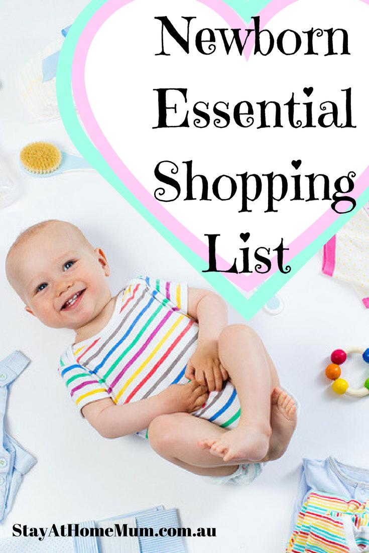 baby shopping list for first time mums