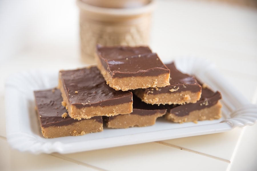 No Bake Peanut Butter Bars