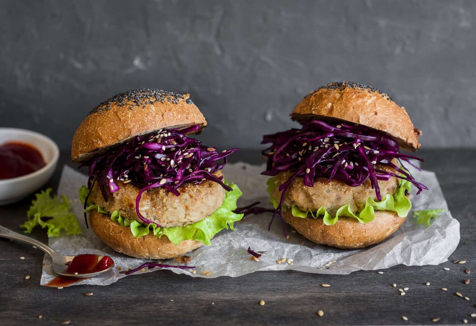 Vegetarian Bean Burgers
